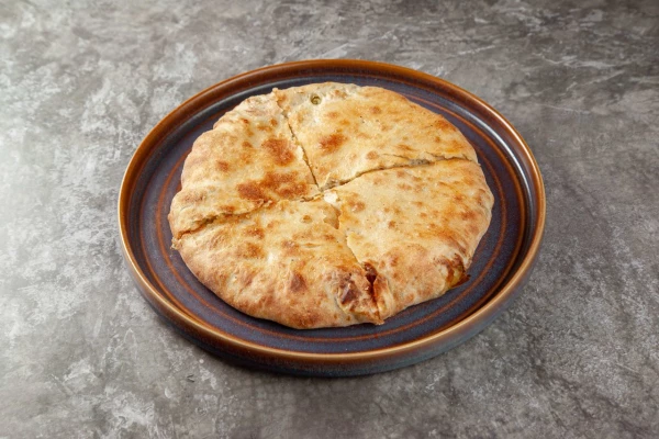 Пирог с картофелем и грибами