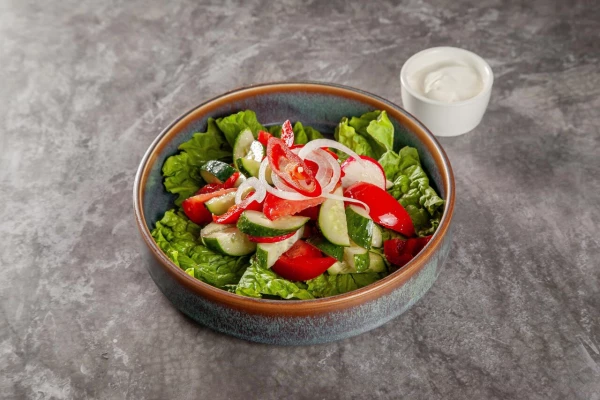 Салат Весенний со сметаной