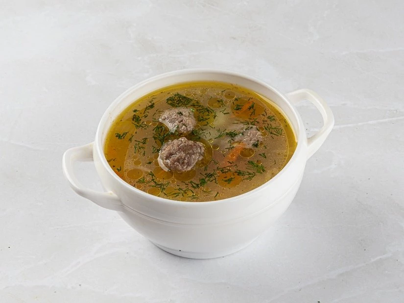 Суп с фрикадельками 