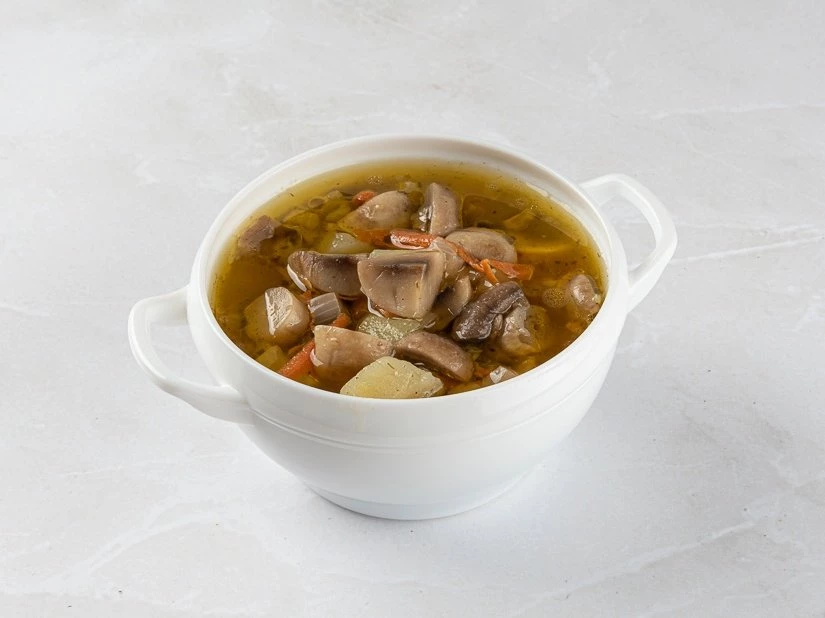 Суп грибной постный 