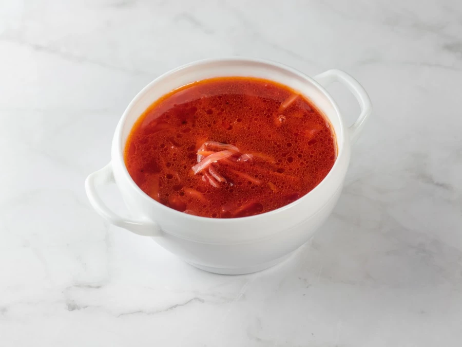 Борщ постный