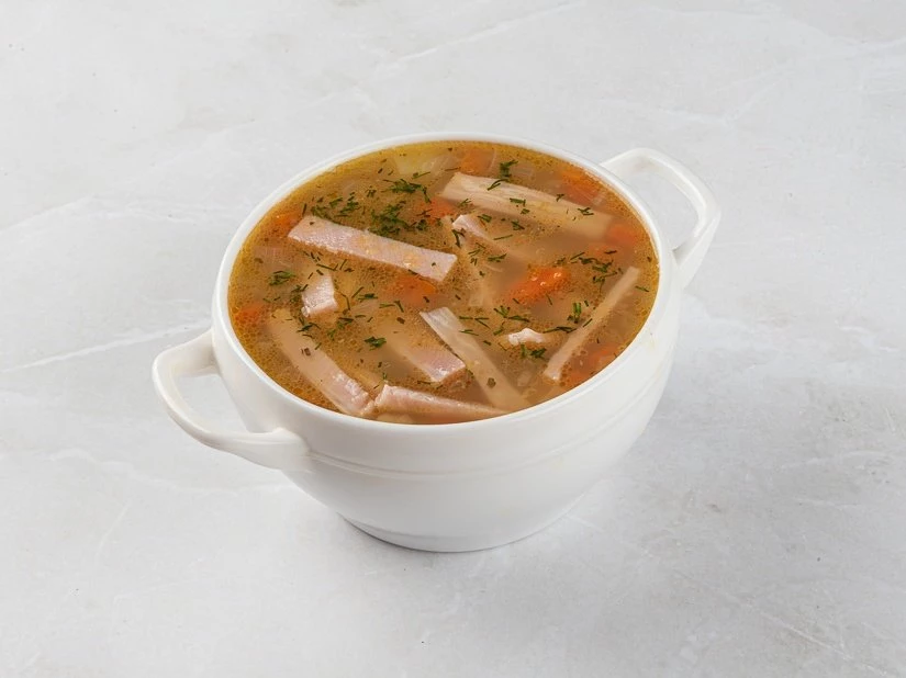 Гороховый суп с копченостями