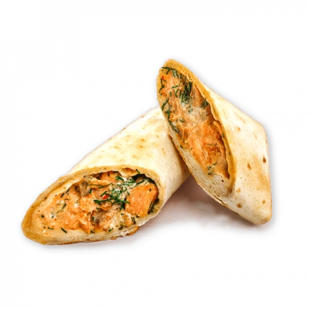 С укропом и семгой