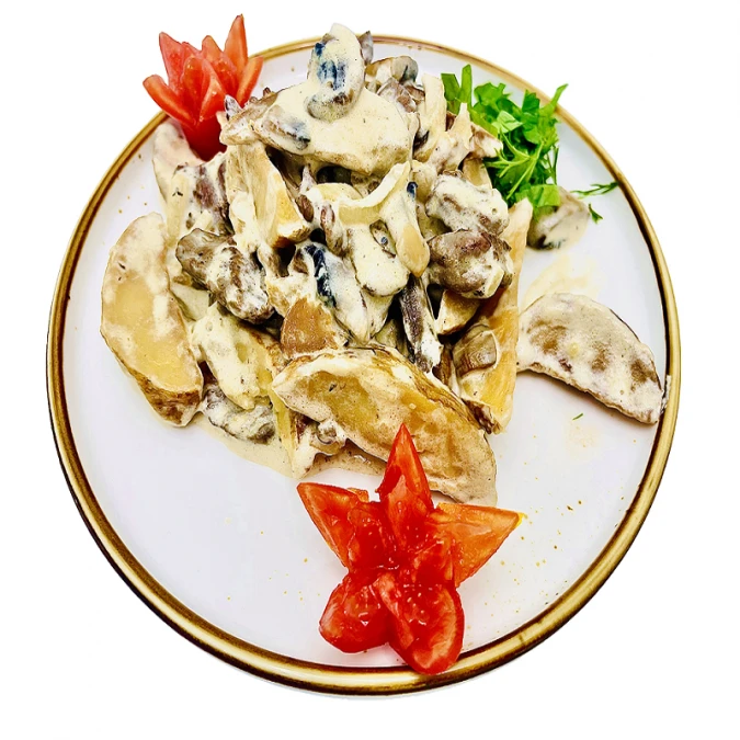 Бефстроганов из курицы 