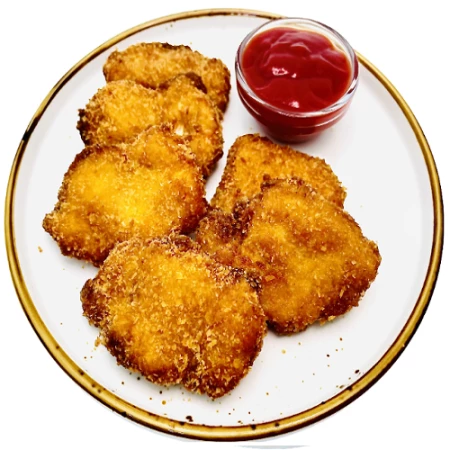 Куриные нагетсы  с кетчупом