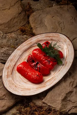 Перец болгарский запечённый 