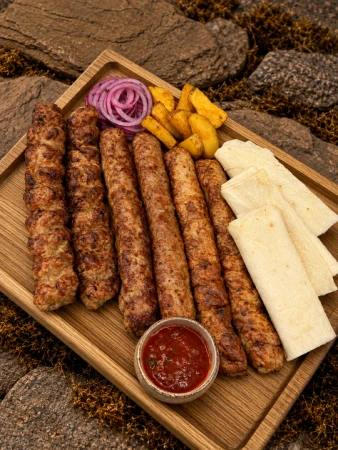 Ассорти из люля-кебаб 