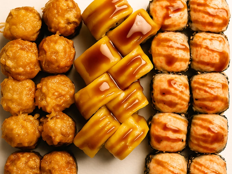 Трио Сет (Запеченный) | 24 шт