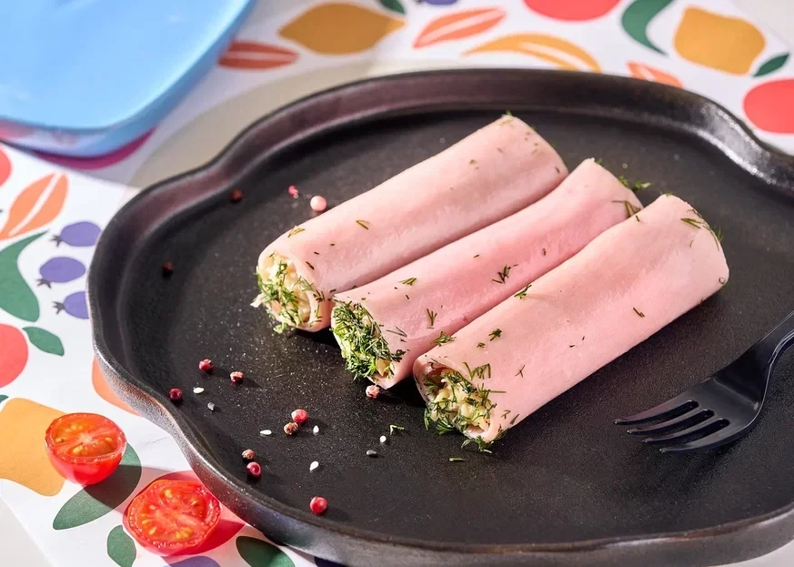 Рулетики из ветчины 3шт · 200г