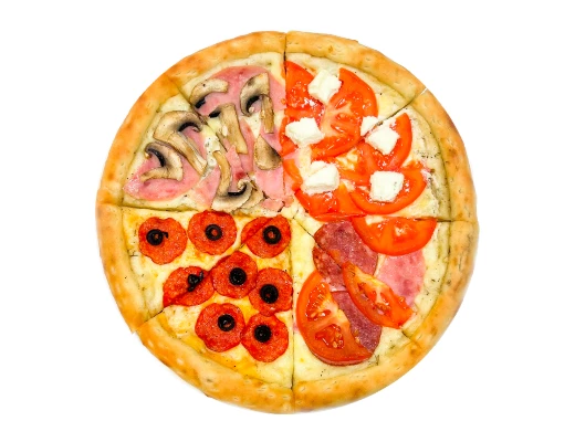Пицца 4 вкуса