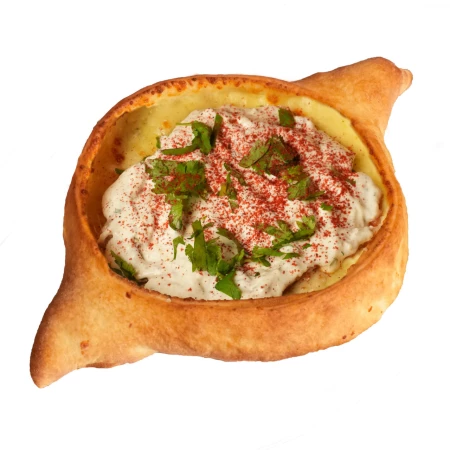 Аджарули с курицей шкмерули  