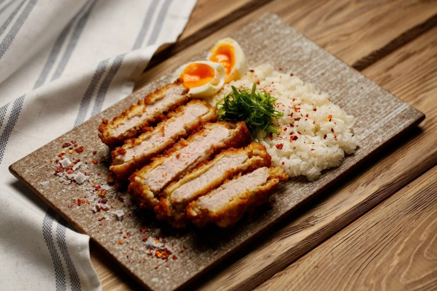 Тонкацу с рисом