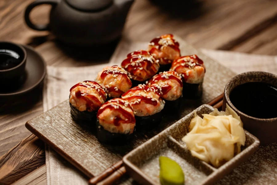 ПОДАРОК "Ролл Запеченный лосось"