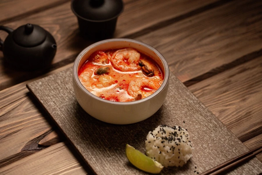 Суп Том-Ям с креветкой