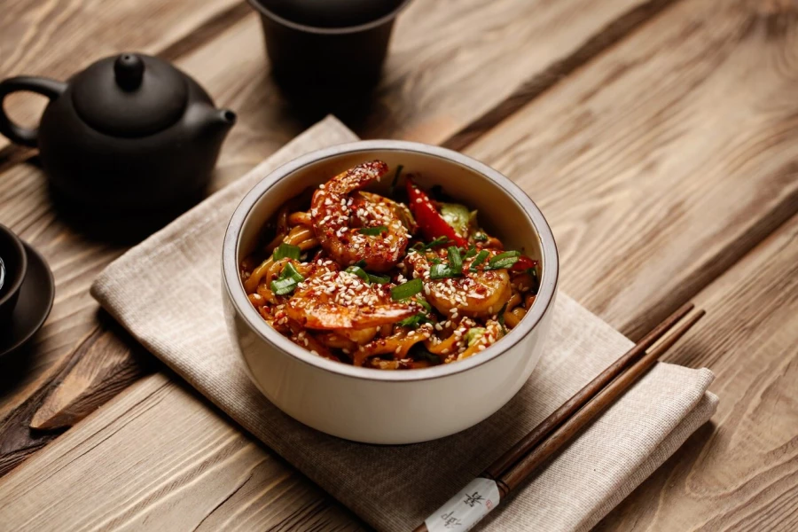 ВОК с креветками