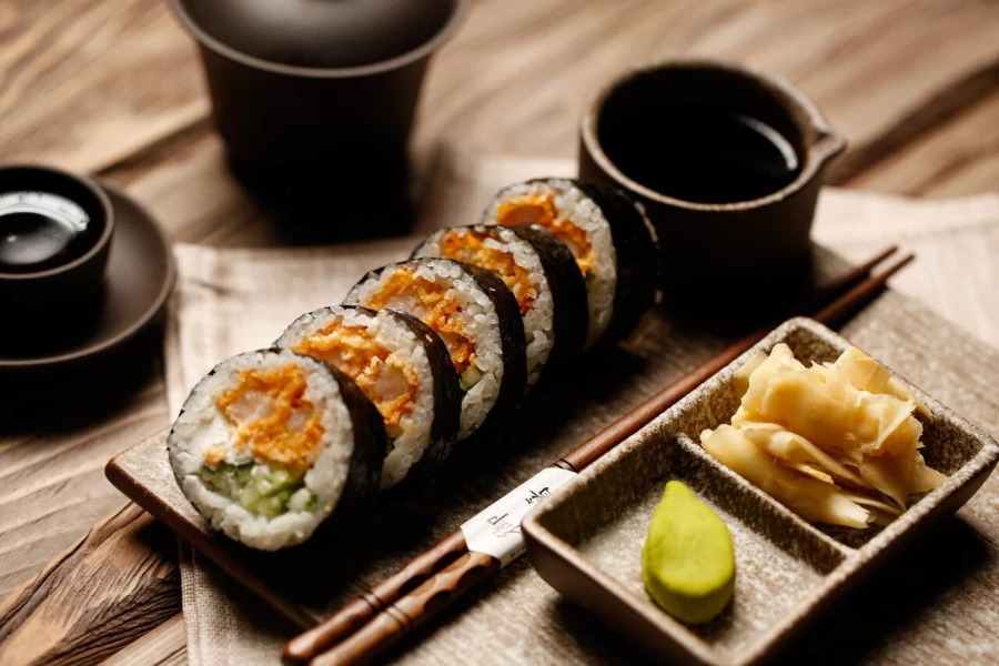 Ролл Сливочный с креветкой