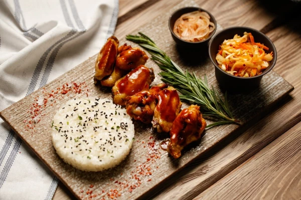 Куриные крылья гриль