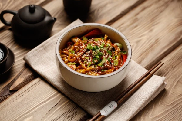 WOK с курицей