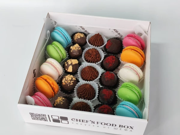 BOX MIX Трюфели и Макаронсы