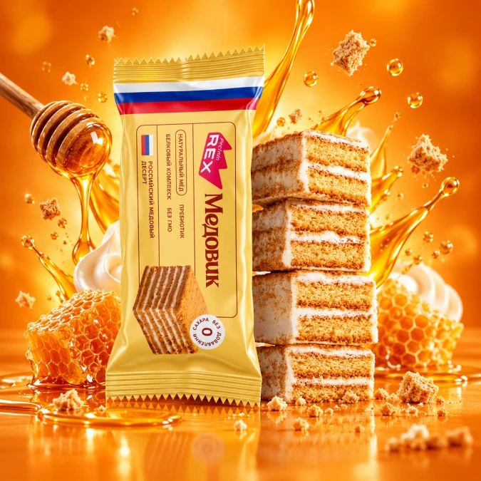 Brownie Medovik