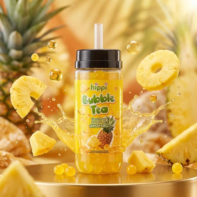 "Bubble Tea" Ananas