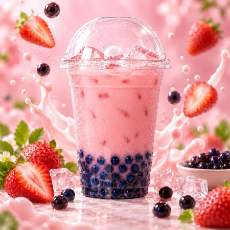 Bubble Tea Fructe de padure Afine