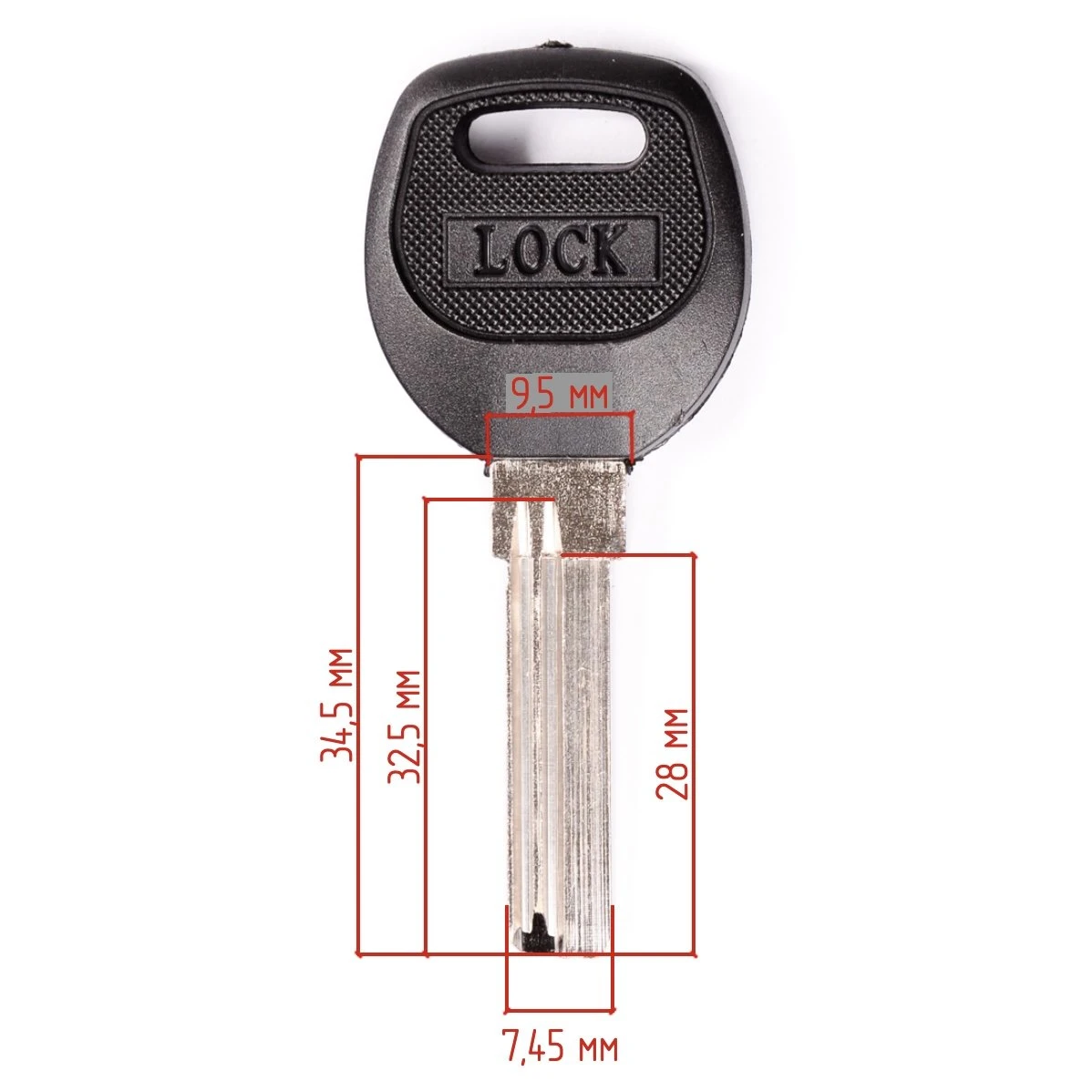 №206 - LOCK YO-1DP YOOY(пластик) (арт.3291)