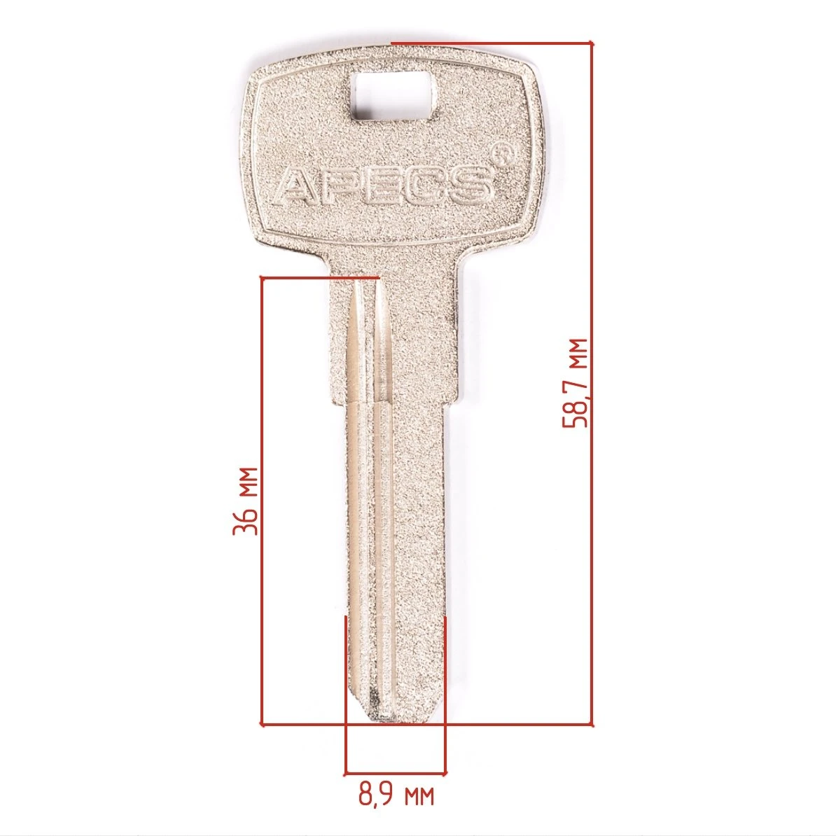 №202 - AP-1D под бронь, т.2,4mm матовый (арт.3277)