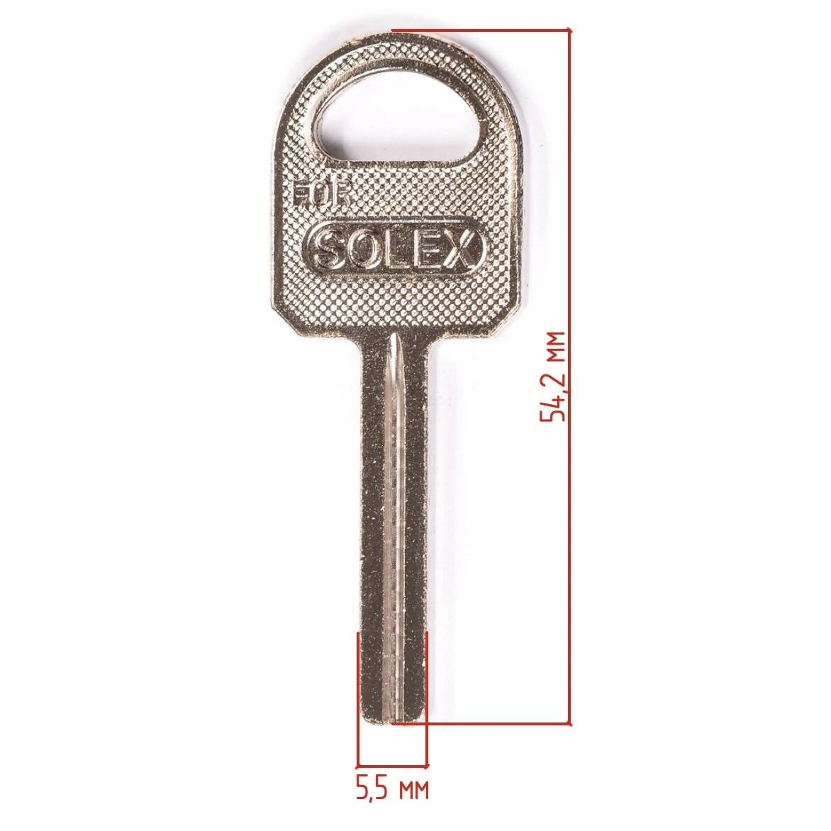 00003 Ключ финский 102/3 - Аблой Solex квадрат (ais) с пазом (арт.3273)