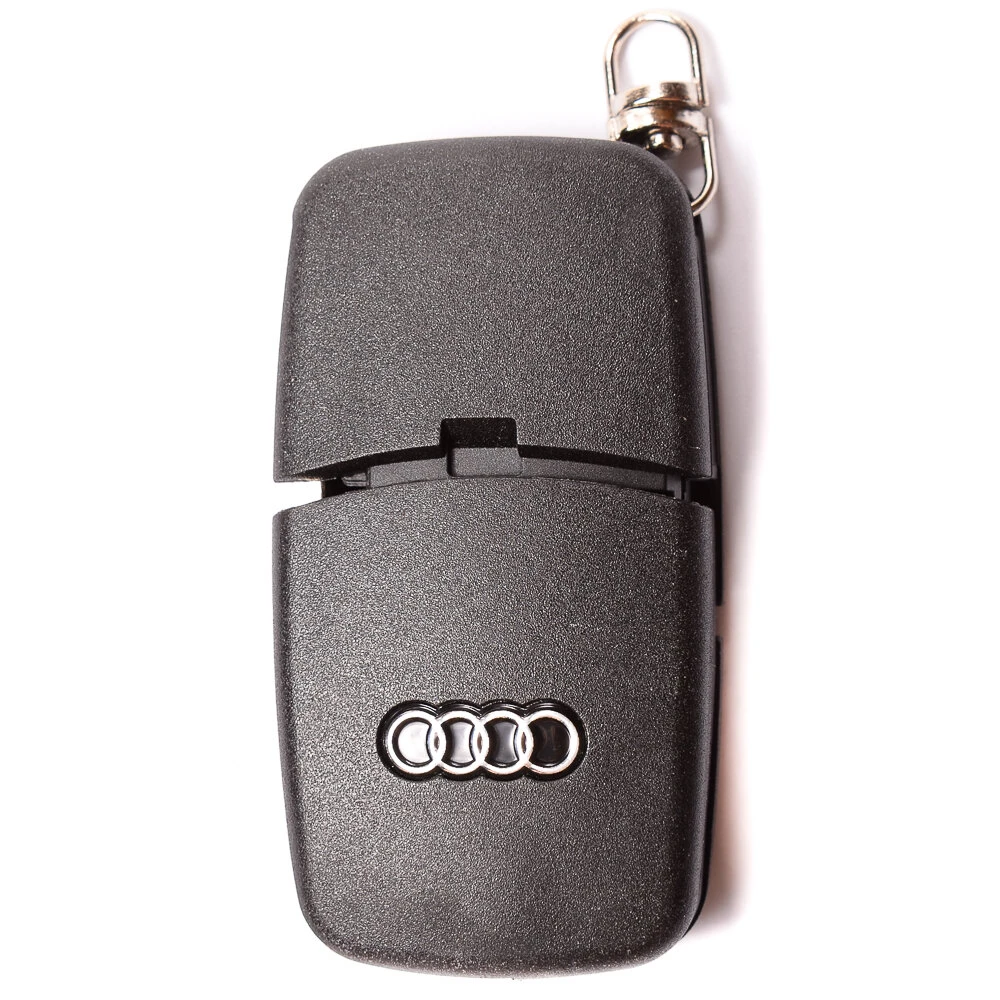 Ключ автомобильный 294/2- Audi 2 кнопки (HU-HAA.P1 HU66 HF55P65 2) выкидушка (арт.7741)