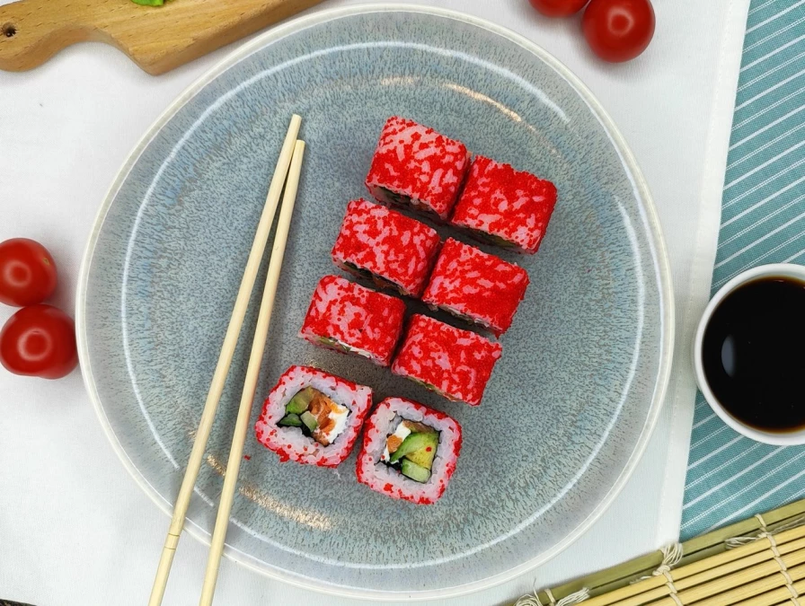 Калифорния с лососем