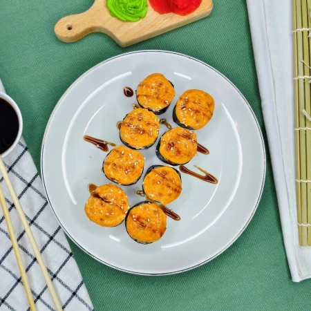 Запечённый с беконом