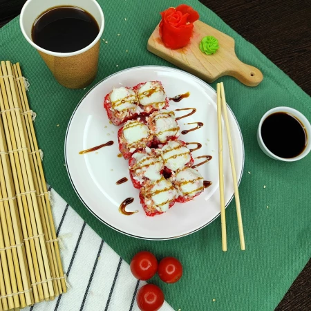 Запечённый с крабом