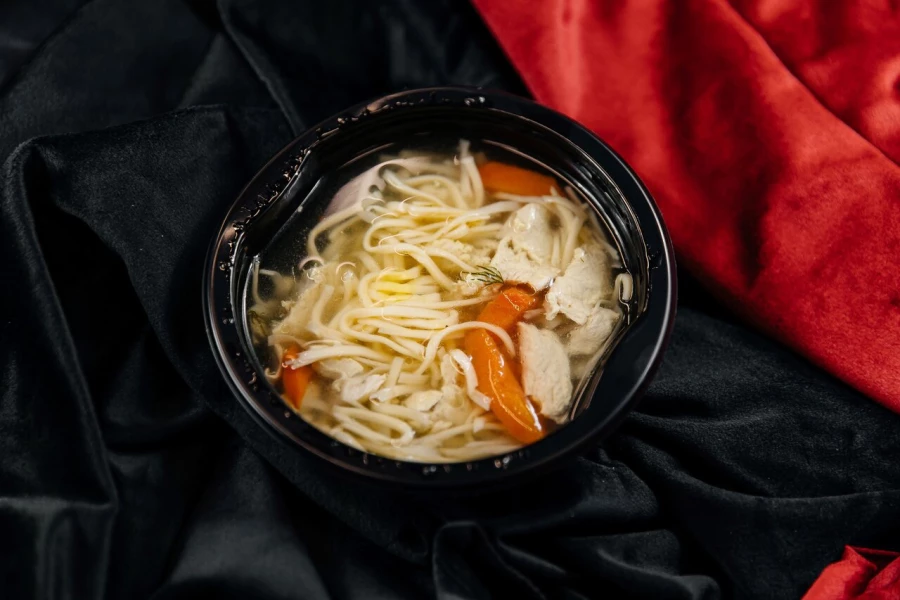 Лапша домашняя куриная