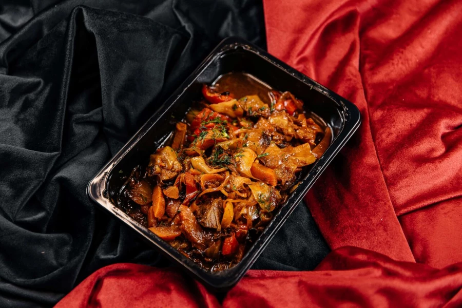 Булгума из говядины с овощами