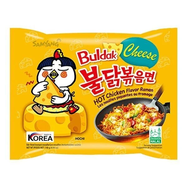SAMYANG buldak Cheese (Бульдак сырный)