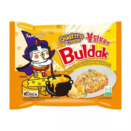 SAMYANG buldak Quattro cheese (Бульдак 4 сыра)
