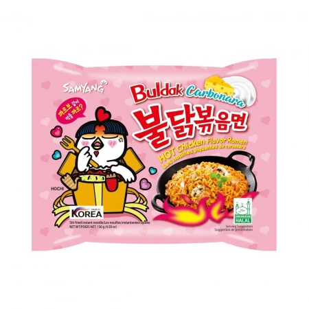 SAMYANG buldak Carbonara (Бульдак карбонара)