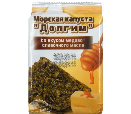 Морская капуста со вкусом Медово-сливочного масла