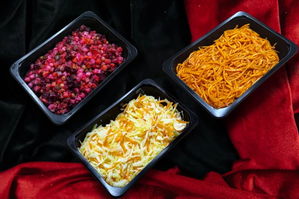 Хит-салат винегрет+витаминный+морковь по-корейски