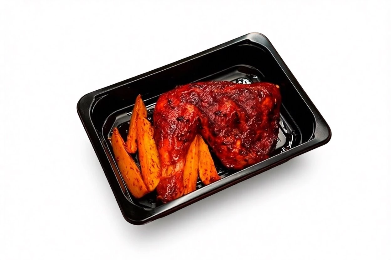 Окорочок по техасски с картофелем Айдахо