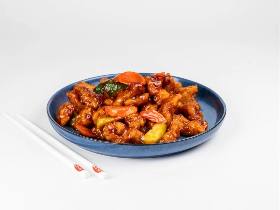 Свинина в кисло-сладком соусе 糖醋肉段