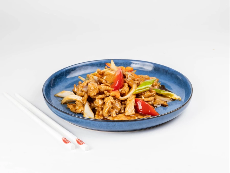 Баранина Пшик 铁板羊肉