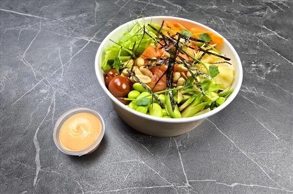 Поке с лососем