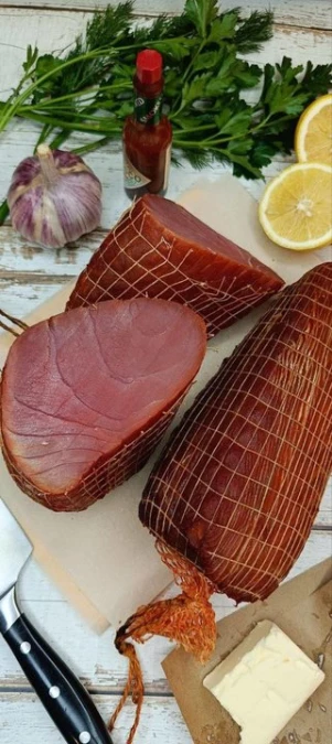 Тунец холодного копчения