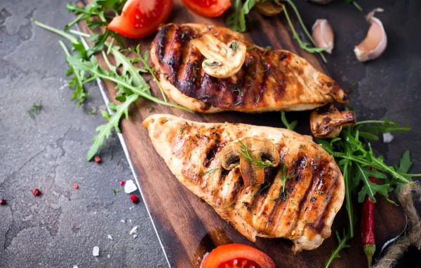 Шашлык из куриной грудки