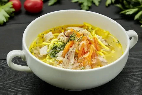 Куриная лапша