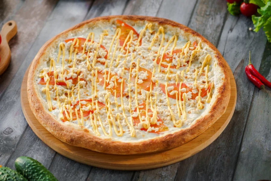 Пицца Сырный цыпленок 