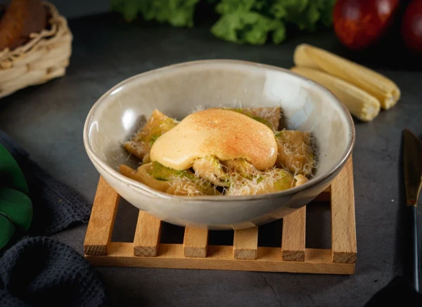 Равиоли с креветками и Маскарпоне