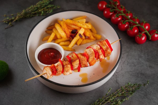 Куринный шашлычок